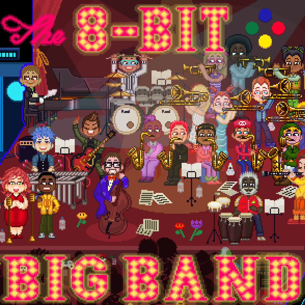 Portada Press Start - 8bit Big Band